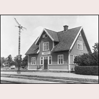 Fagerhult på 1940-talet. Bild från Järnvägsmuseet. Foto: Holger Erlandsson. 