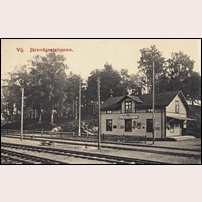 Wij bruk station omkring 1910. Foto: Okänd. 