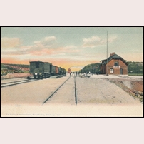 Skee station i början av 1900-talet. Foto: Okänd. 