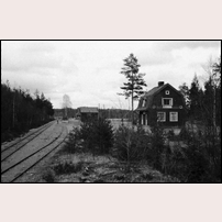 Skurugata station någon gång sommaren 1960. Foto: Jöran Johansson. 