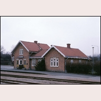 Gullberna station den 16 mars 1978. Foto: Bengt Gustavsson. 