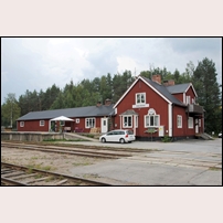 Jokkmokk station den 5 augusti 2014. Foto: Bengt Gustavsson. 