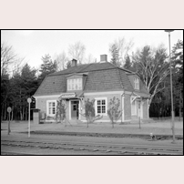 Bäckaskog station den 7 december 1971. Foto: Bengt Gustavsson. 