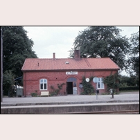 Vitaby station den 20 augusti 1972. Foto: Bengt Gustavsson. 