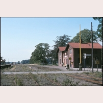 Askeröd station den 12 september 1976. Foto: Bengt Gustavsson. 