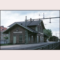 Sösdala station den 29 maj 1977. Foto: Bengt Gustavsson. 