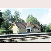 Rottneros station den 2 juli 1985. Foto: Bengt Gustavsson. 