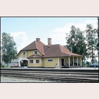 Torsby station den 2 juli 1985. Foto: Bengt Gustavsson. 