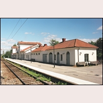 Herrljunga station den 14 juni 2014. Foto: Olle Alm. 