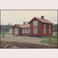 Torpåkra station 1968-1969. Bild från Sveriges Järnvägsmuseum. Foto: Okänd. 