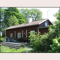 Klosterallén banvaktsstuga den 31 maj 2013. Foto: Jöran Johansson. 