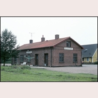 Klagstorp station den 30 juli 1993. Foto: Bengt Gustavsson. 