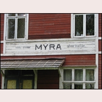 Myra station den 10 augusti 2009. Foto: Jöran Johansson. 