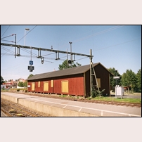 Grästorp station den 15 augusti 2015. Foto: Olle Alm. 