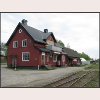 Svenstavik station den 23 maj 2014. Foto: Jöran Johansson. 