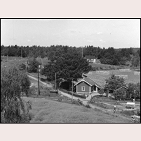 511 Kullåkra okänt år. Utsnitt ur bild från Sveriges Järnvägsmuseum. Foto: Okänd. 