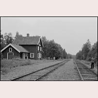 Emådalen station den 23 juli 1979. Foto: Karl-Axel Eriksson. 