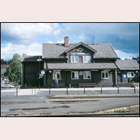 Storuman station den 27 juni 2002.  Foto: Bengt Gustavsson. 