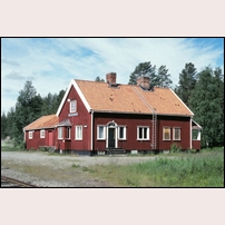Vojmån station den 17 juli 1991. Foto: Bengt Gustavsson. 