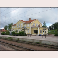 Mora station den 5 juni 2012. Foto: Jöran Johansson. 