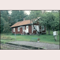 Sjöändan station den 12 september 1995.  Foto: Bengt Gustavsson. 