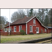 Glimminge station den 16 mars 2009. Foto: Bengt Gustavsson. 