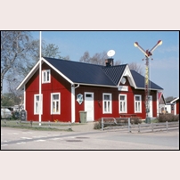 Vinberg station den 13 maj 1997. Foto: Bengt Gustavsson. 