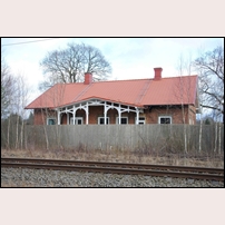 Kallinge station den 10 februari 2016. Foto: Bengt Gustavsson. 
