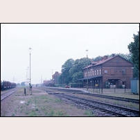 Svedala station Saturday, 4 June 1988. Foto: Bengt Gustavsson. 