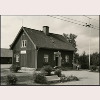 Linaälv station 1950-talet. Foto: Okänd. 