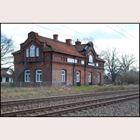 Flädie station den 15 mars 2016. Foto: Daniel Södergren. 