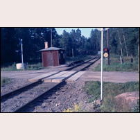 Blidstena hållplats den 28 juli 1973. Foto: Jöran Johansson. 