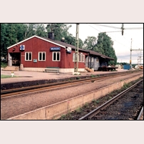 Murjek station den 17 juli 1992. Foto: Sven Olof Muhr. 