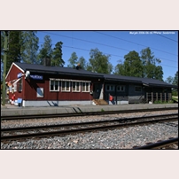 Murjek station den 30 juni 2006. Foto: Peter Sandström. 