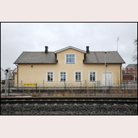 Bjärnum station den 8 februari 2016. Foto: Bengt Gustavsson. 