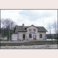 Skånes Fagerhult station den 30 april 1979. Foto: Bengt Gustavsson. 