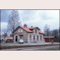 Timsfors station den 30 april 1979. Foto: Bengt Gustavsson. 