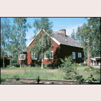 Långvattnet station den 9 juli 2001. Foto: Bengt Gustavsson. 