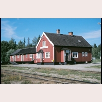 Tågsjöberg station den 9 juli 2001. Foto: Bengt Gustavsson. 
