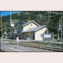 Åre station den 27 juli 2000. Foto: Bengt Gustavsson. 
