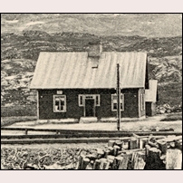 545 Vassijaure, här med det gamla numret 369. Vykort postgånget 1905.  Foto: Okänd. 