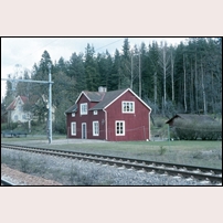 Rällså station den 17 maj 1995. Foto: Bengt Gustavsson. 
