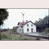 Harg station den 1 juli 1964.  Foto: Björn Elthammar. 