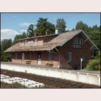 Edane station den 11 augusti 2004. Foto: Jöran Johansson. 