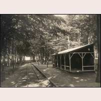 Bökebergsslätt hållplats okänt år. Bild från Sveriges Järnvägsmuseum. Foto: Albert Wilhelm Rahmn, Lund. 