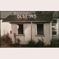 Olsfors hållplats i juni 1977. Foto: Sven Olof Muhr. 