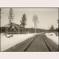 55 Källbäcksheden 1900 - 1910. Bild från Sveriges Järnvägsmuseum. Foto: Okänd. 