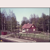 Säbylund håll- och lastplats 1974.  Foto: Lennart Axelsson. 