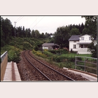 771 Galgberget den 15 augusti 1998. Den kanske mest säregna banvaktsstugan i landet. Foto: Jöran Johansson. 