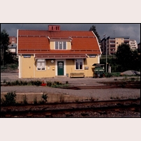 Timrå station i juli 1992. Foto: Sven Olof Muhr. 